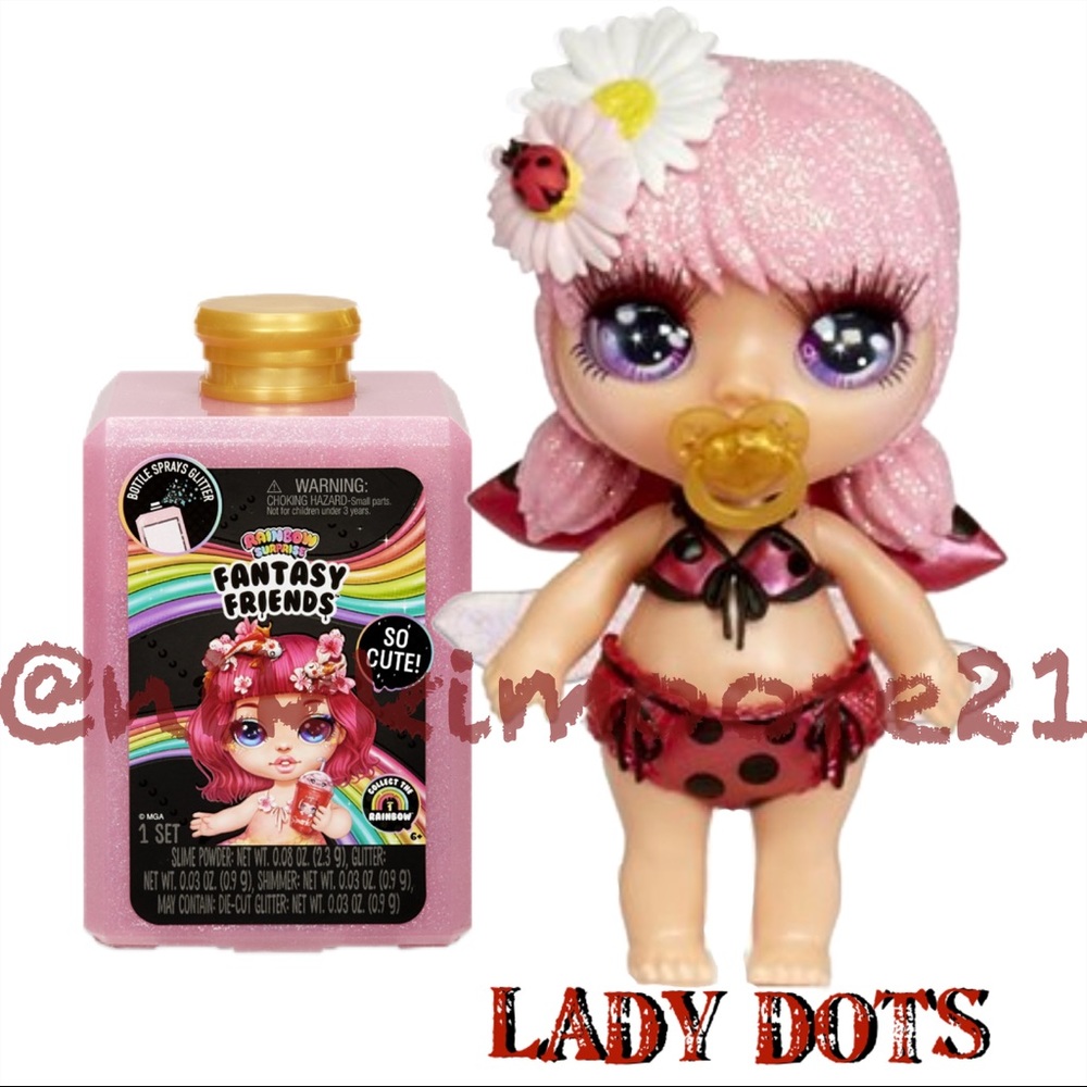 Poopsie Fantasy Friends Lady Dots New